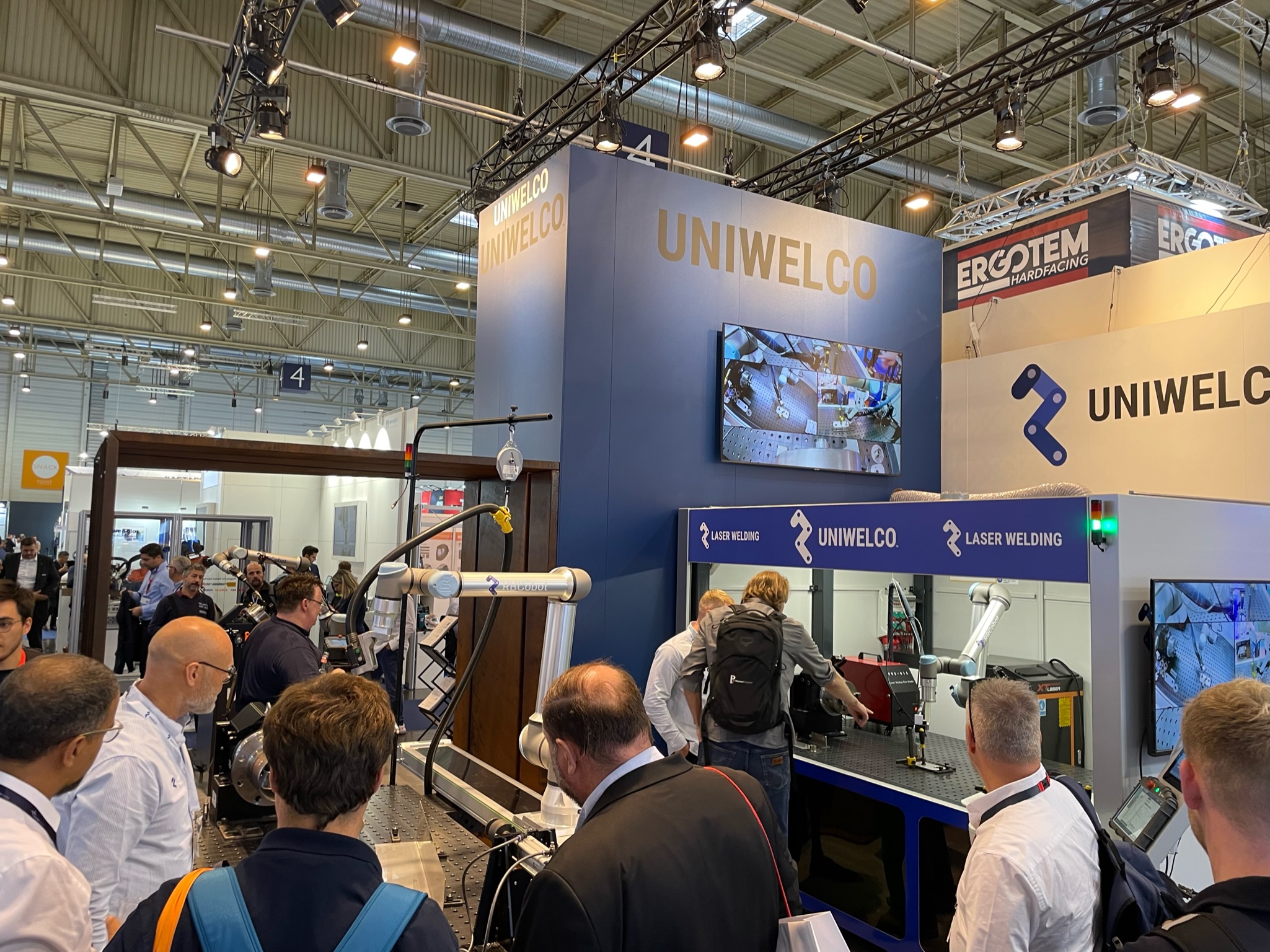 Uniwelco stand på messe