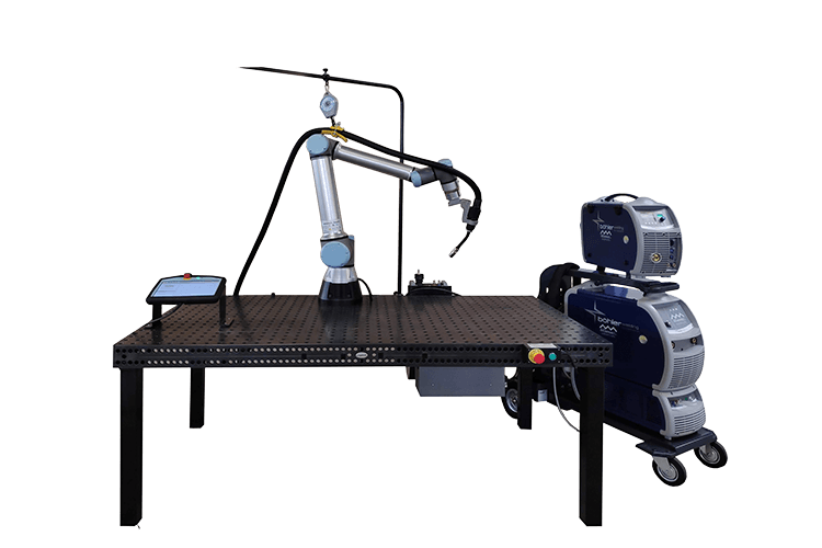 RBCobot robot welder setup from Uniwelco