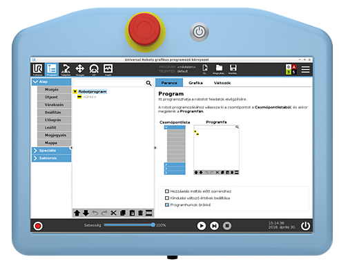 Universal Robots URCap software til svejserobotten RBCobot Universal Robots URCap software til svejserobotten RBCobot